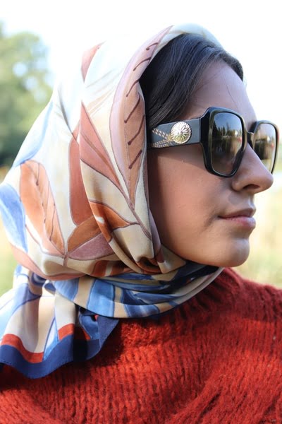 modna apaszka dla niej