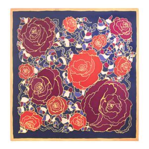 eleganckie apaszki jedwabne