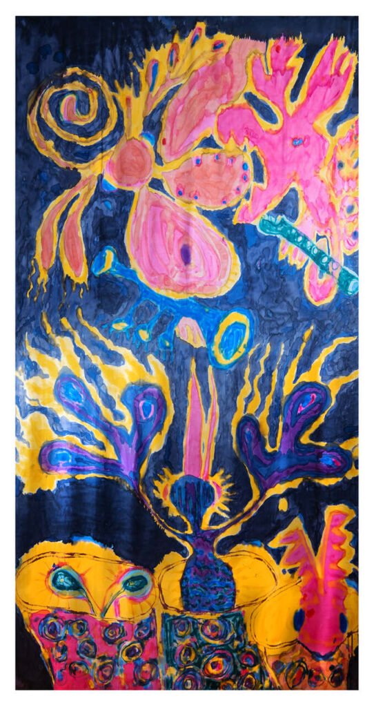 duże obrazy do wnętrz autorstwa Tomasza Sadleja