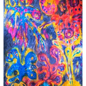 malarstwo na jedwabiu artysta Tomasz Sadlej dla Silkadore